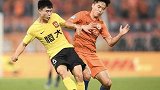 鲁能输球夜98年小将拼尽全力 四镜头印证他未来可期