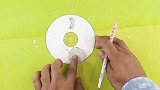 创意生活，教你用光盘片、毛线和串珠制作好看的壁挂
