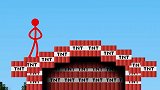 Minecraft动画：火柴人VS我的世界TNT炸弹房屋