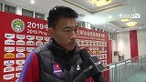 杨帅：今天表现将将及格 球队还需要磨合
