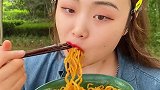 火鸡面 韩式甜辣火鸡面YYDS，但是我的ZBJ也太凄凉了吧～要来帮忙吗？美食 好吃