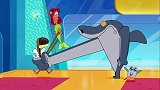 搞笑动画：美人鱼回忆起从小和鬣狗就是死敌，鲨鱼哥对她一见钟情