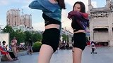 在公园跳舞的小姐姐们，这节奏你喜欢不喜欢