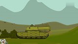 坦克世界动画：五重与蟋蟀的对决！这是直接撞穿了地幔吗