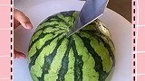 西瓜这么切，客人看了都要夸