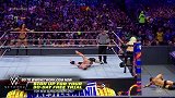 WWE-17年-第33届摔跤狂热大赛：男女混合赛塞纳&贝拉VS米兹&玛丽斯集锦-精华