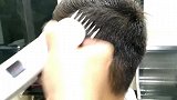 发廊男士帅气发型修剪教程，供发型师学习参考