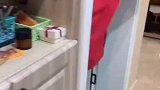 儿子晚自习下课，忽然发现爷爷来了