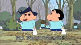 蜡笔小新：小朋友收集落叶，每个人的都不一样，哪个更好看