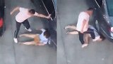 “暴力男毒打女子”视频热传 事发地大庆龙凤区，男子已被抓