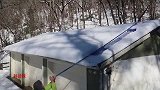 暴雪过后，看国外小伙发明的房顶除雪神器，自家使用超给力！
