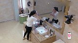 黄圣依在浴室卸妆，戚薇：素颜颜值这么抗打的好清纯