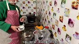 晚饭做个简单的，黑米粥搭配4个小菜，养生健康，好喝还养胃