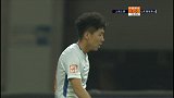 金敬道禁区内切造险情 胡尔克倚人停球稳如泰山