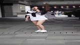 笑起来很迷人的小姐姐，如出水芙蓉，端丽冠绝
