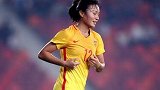 苏宁女足两将巧妙连线 金坤门前推射中国队先下一城