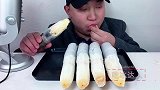 吃冰冻甘蔗,听不同的甘蔗咀嚼音!