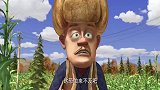 光头强去收玉米，眼看蝗虫就飞来了，可把他急坏了