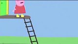 小猪佩奇：猪奶奶用花裙子给佩奇的树屋做了面旗子，真漂亮