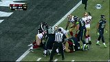 NFL-1314赛季-季后赛-决赛-海鹰断球错失绝杀 海鹰20：17 49人-花絮