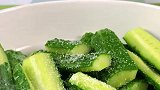 非常好吃，超级简单的黄瓜咸菜