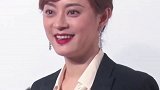 娘娘孙俪 这气质没的说，短发配黑色西装好A！