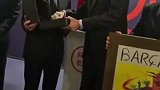 赛后西班牙国王会见老佛爷和拉波尔塔