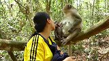 美女来看莱拉和卢卡斯，没想到美女口味这么重，网友直呼受不了