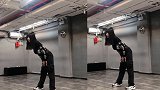 55岁张咪抗癌成功秀舞姿 动作流畅状态不错