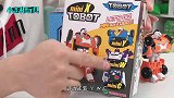 托宝兄弟变形玩具开箱 迷你X和迷你Y