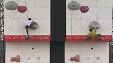 极限-13年-起亚世界极限运动大赛-竞速攀岩8强赛李北京不敌印尼选手-花絮