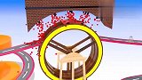 趣味动画色彩早教 3D用彩色球给汽车染颜色，学习英语！