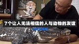 7个让人无法相信的人与动物的友谊，人类养父比狮子妈妈还亲