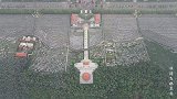 航拍广东顺德飞鹅永久墓园，五万多个墓位，位置越高越中间越贵