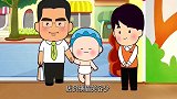 可可小爱：小姑娘是个势利眼，看到客人没有钱，就爱答不理