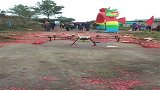 婚礼现场，为啥需要无人机，贫穷限制想象！