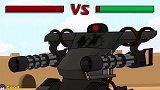 坦克世界动画：kv44的战斗，好精彩