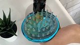 洗头按摩梳，给头部做个按摩，促进血液循环，缓解工作后的疲劳