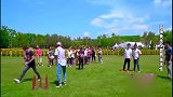 花样男团：大柱子陆毅成功套圈，贾乃亮组又输了，太惨了