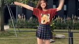 跋山涉水找到一个“樱花树”来召唤张柏芝 小姐姐，希望她能看到！召唤张柏芝 年会舞蹈