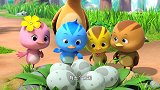 萌鸡小队：萌鸡宝宝来看蛋宝宝了，他们要照顾宝宝哦，加油呀