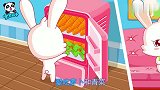 宝宝巴士：小白兔白又白两只耳朵竖起来，我们也要向兔宝宝学习