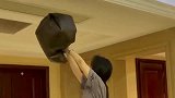 家里停电了非常热,来闺蜜家装点空调冷风,这样回去就不担心热了
