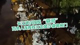 长江武汉段现“悬河” 百余人连夜在江边装沙袋防汛堵闸门