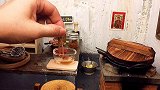 迷你厨房，趁着天气寒冷，我来做一条1分钱的冰棍吃