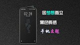 磨砂黑，手机主题就这感觉，低调的高端