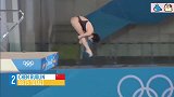 中国跳水梦之队永恒的神话！跳水看开外国参赛者，老外：水花呢？