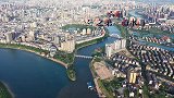 “三道水口锁大江”之第一道水口蒸水经石鼓书院汇入湘江处