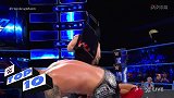 WWE-18年-SD第960期十佳镜头：萨米辛连挨两大终结技-专题
