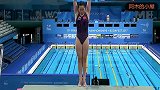 中国小将任茜10米台太猛了，外国只有羡慕的份啊！太争气了